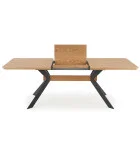 FOLDING TABLE BACARDI, NATURAL OAK / BLACK order